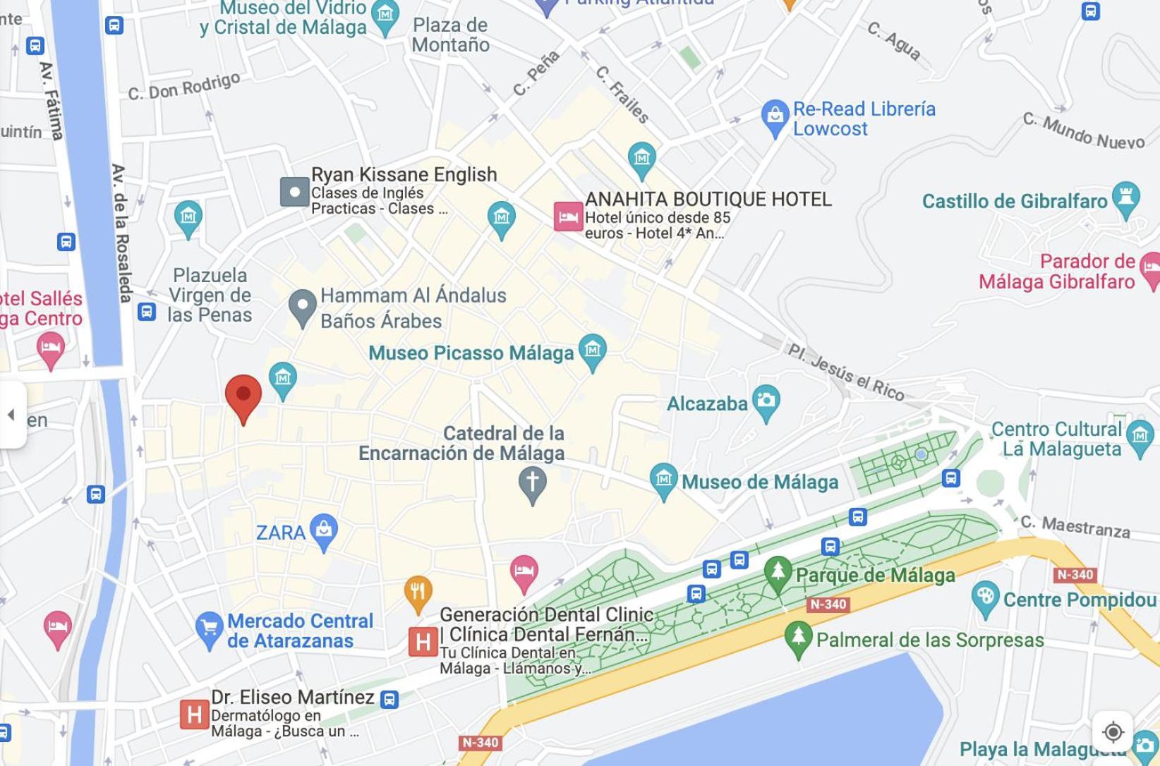 Centro Historico Malaga Daire Dış mekan fotoğraf